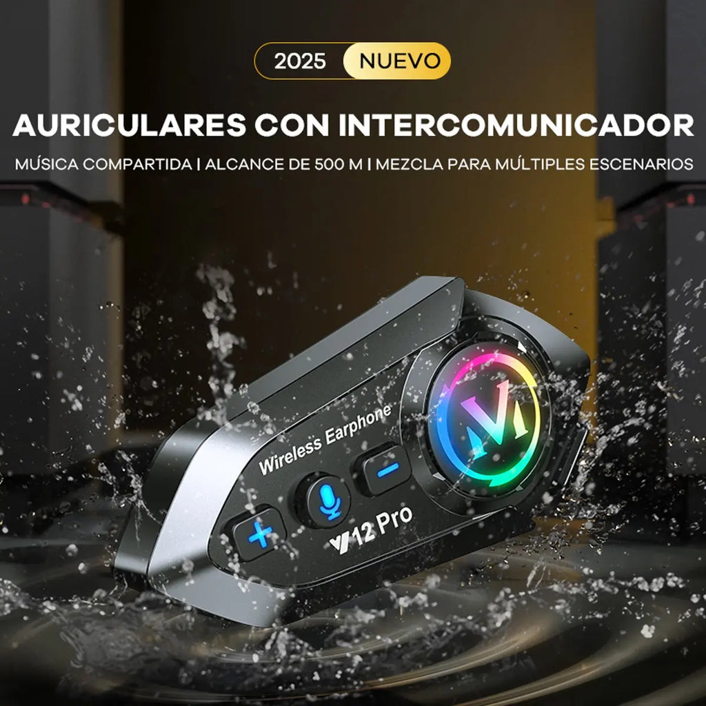 Intercomunicador y12 pro PAR