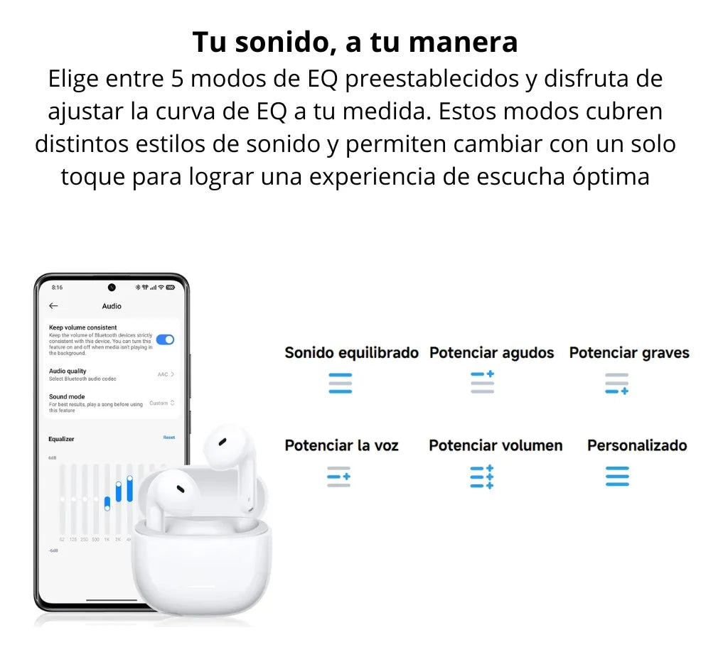 Xiaomi buds 8 active
